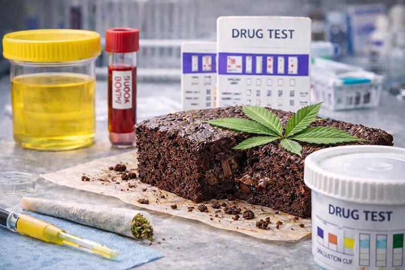 Il test salivare dopo il consumo di space cake